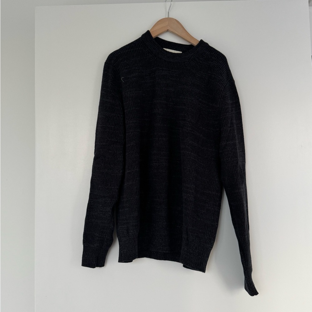 Buck Mason Dark Navy Crewneck Sweater